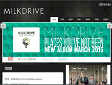 Tablet Screenshot of milkdrive.com